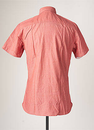 Chemise manches courtes poches poitrine rouge SELECTED homme