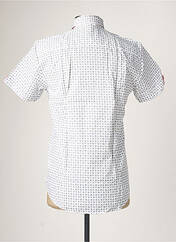 Chemise manches courtes blanc IZAC pour homme seconde vue