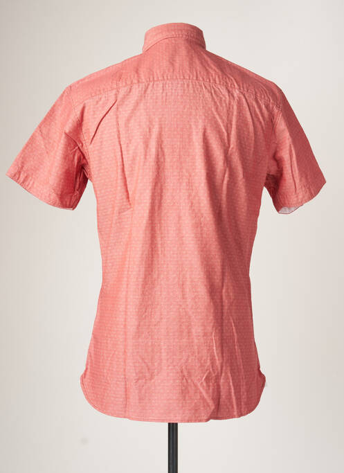 Chemise manches courtes rouge SELECTED pour homme
