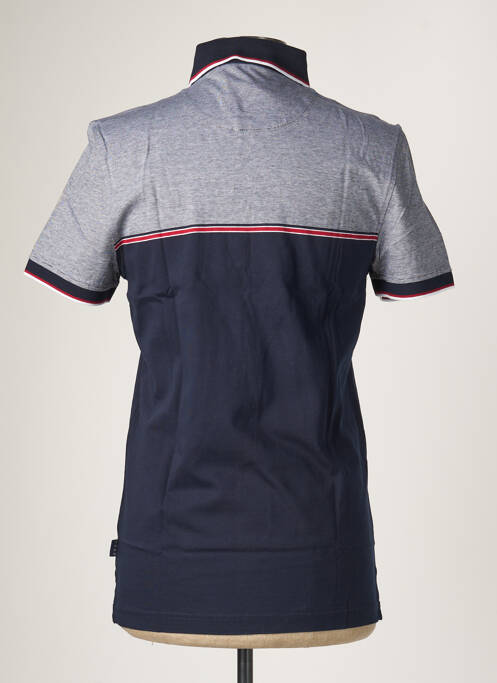 Polo bleu IZAC pour homme