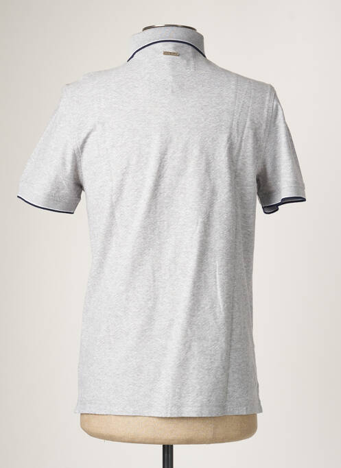 Polo gris IZAC pour homme