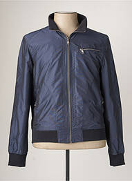 Blouson poches bleu IZAC homme