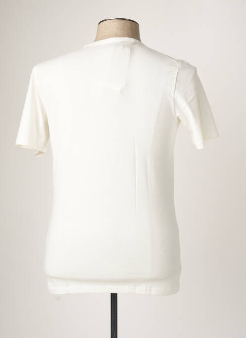 T-shirt blanc SELECTED pour homme