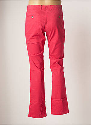 Pantalon chino poches taille normale rose EDEN PARK homme