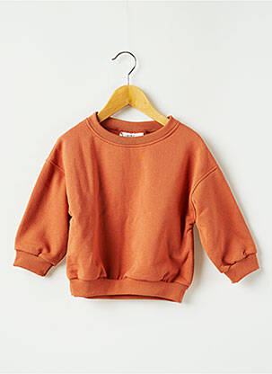 Sweat-shirt orange UPÉ pour enfant