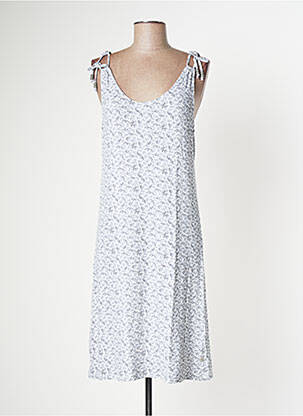 Robe mi-longue sans manche sans manche gris TBS femme