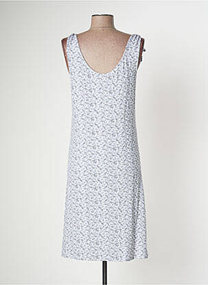 Robe mi-longue sans manche sans manche gris TBS femme