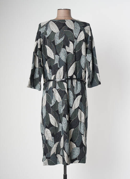 Robe mi-longue vert GRIFFON pour femme