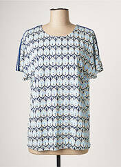 T-shirt bleu BRANDTEX pour femme seconde vue
