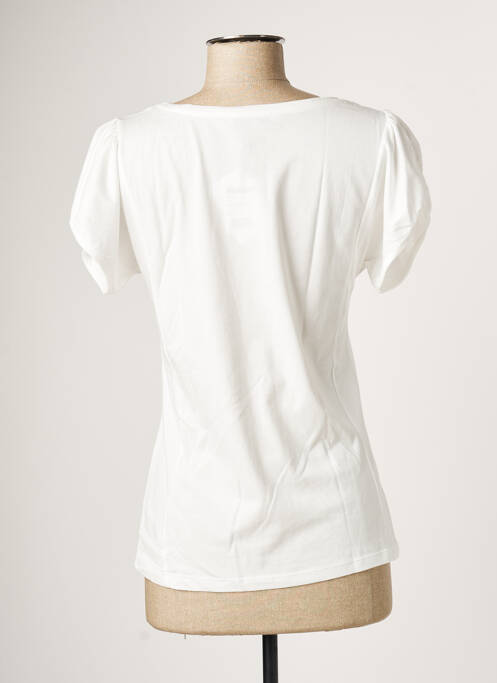 Top blanc JULIE GUERLANDE pour femme