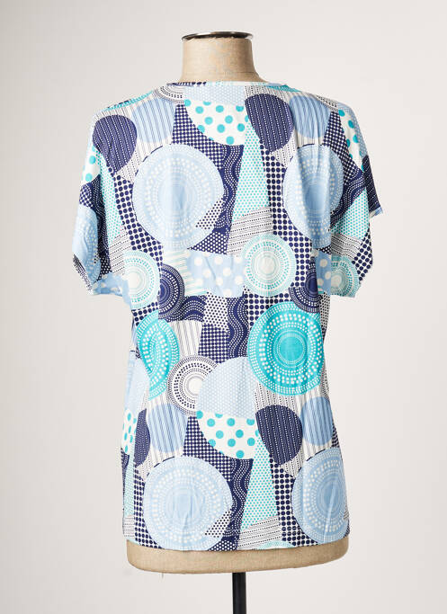 Top bleu GRIFFON pour femme