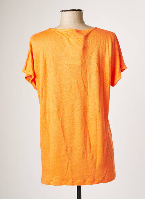 Top orange GRIFFON pour femme
