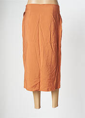 Jupe mi-longue orange LOLA ESPELETA pour femme seconde vue