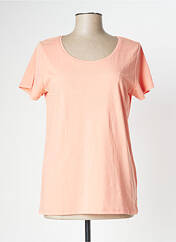 T-shirt orange TBS pour femme seconde vue