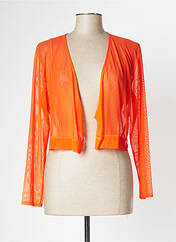 Veste casual orange 3322 pour femme seconde vue