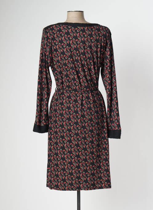 Robe mi-longue noir GENUINE pour femme