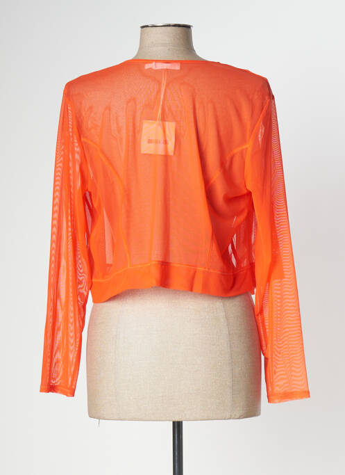 Veste casual orange 3322 pour femme