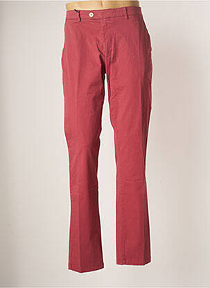 Pantalon chino rouge STOZZI ADRIANO pour homme