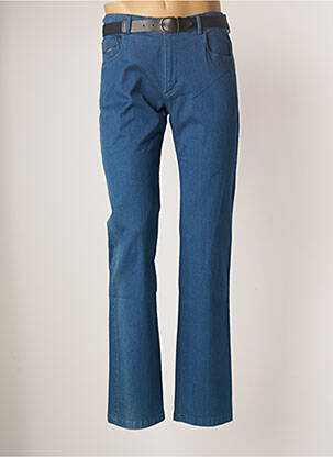 Pantalon droit bleu HAROLD pour homme