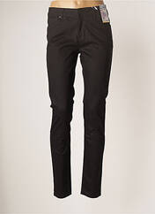 Pantalon slim noir QUATRE VINGT JOURS pour femme seconde vue