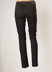 Pantalon slim noir QUATRE VINGT JOURS pour femme seconde vue