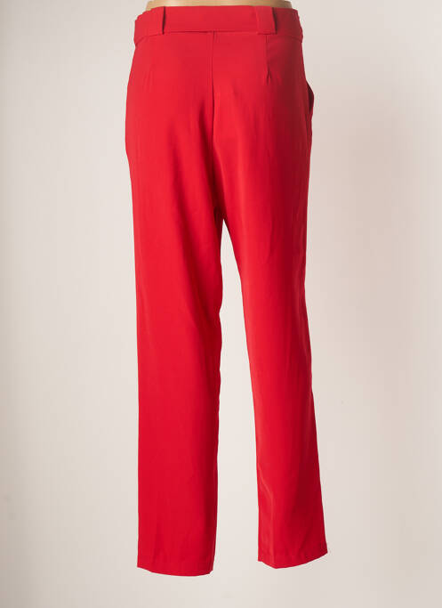 Pantalon droit rouge SMASH WEAR pour femme
