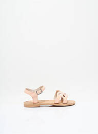 Sandales/nu pieds tissage vernis chiquet rose I LOVE SHOES fille