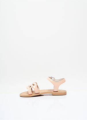 Sandales/nu pieds tissage vernis chiquet rose I LOVE SHOES fille