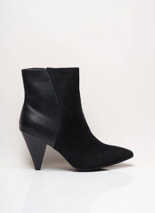 Bottines/boots fermeture zippée talon de 7 à 9cm noir I LOVE SHOES femme