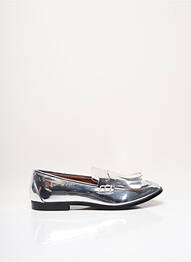 Mocassins matière lisse talon plat jusqu'à 3cm gris I LOVE SHOES femme
