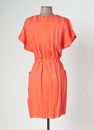 Robe courte manches courtes manches courtes orange LEE COOPER femme