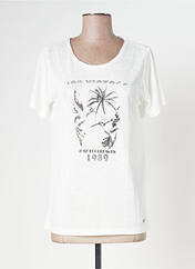 T-shirt blanc LES P'TITES BOMBES pour femme seconde vue