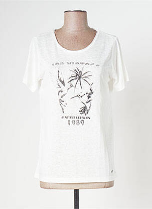 T-shirt blanc LES P'TITES BOMBES pour femme