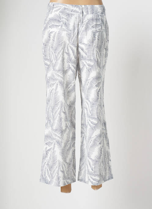 Pantalon 7/8 blanc MOLLY BRACKEN pour femme