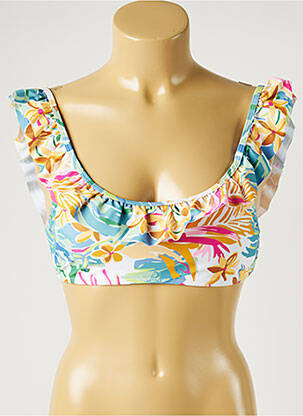 Haut de maillot de bain haut soutien-gorge moulé haut soutien-gorge moulé bleu MOLLY BRACKEN femme