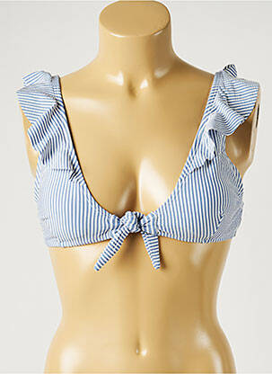 Haut de maillot de bain haut soutien-gorge moulé haut soutien-gorge moulé bleu MOLLY BRACKEN femme