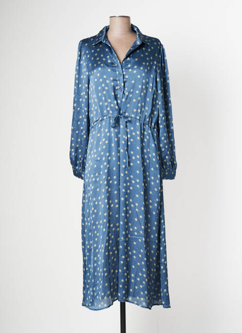 Robe longue bleu MY ESSENTIAL WARDROBE pour femme