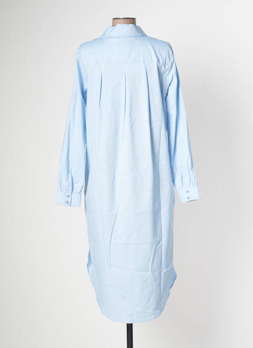 Robe mi-longue bleu MY ESSENTIAL WARDROBE pour femme