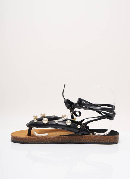 Tongs noir THE HOLY BEACH pour femme