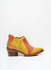 Bottines/Boots jaune CASTA pour femme seconde vue