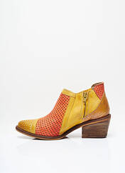 Bottines/Boots jaune CASTA pour femme seconde vue