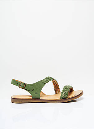 Sandales/Nu pieds vert EL NATURALISTA pour femme