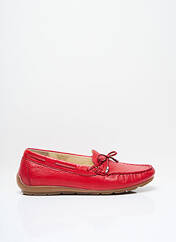 Chaussures bâteau rouge ARA pour femme seconde vue