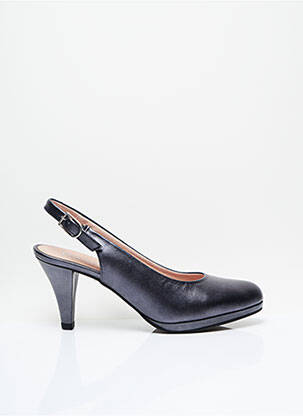 Sandales/nu pieds type de semelle amortissante talon de 7 à 9cm gris DORKING femme