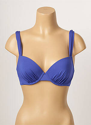 Haut de maillot de bain haut soutien-gorge moulé haut soutien-gorge moulé bleu TRIUMPH femme