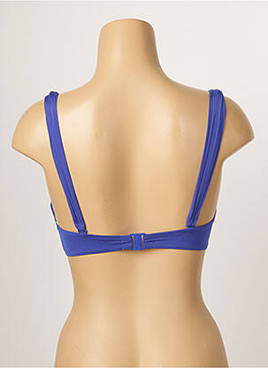 Haut de maillot de bain haut soutien-gorge moulé haut soutien-gorge moulé bleu TRIUMPH femme