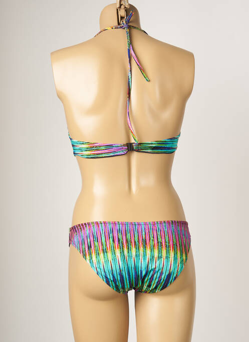 Maillot de bain 2 pièces bleu TYCHE VALERIE pour femme