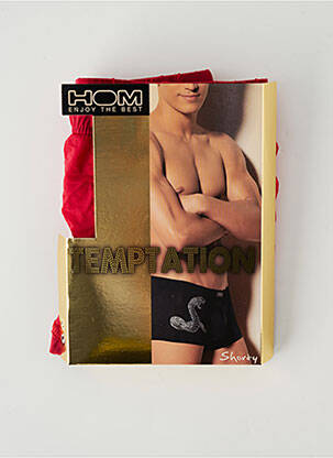 Boxer rouge HOM pour homme