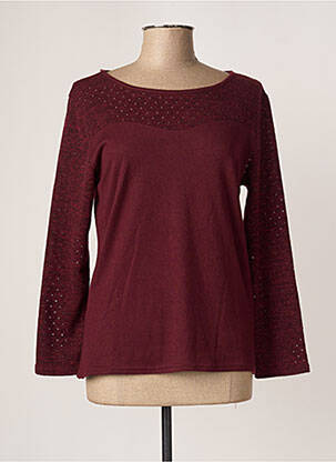 Pull rouge MIELO MODA pour femme