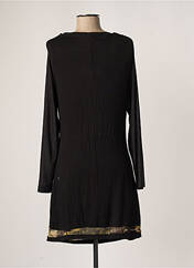 Robe mi-longue noir L33 pour femme seconde vue